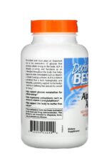 Doctor's Best Alpha Lipoic Acid 600 mg 180 Viggie Capsules منتج لتنظيم مستويات السكر في الدم