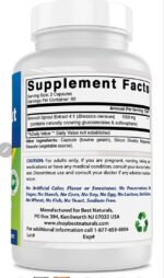 Best Naturals Broccoli Sprout Extract 1000 mg 120 Capsules مستخلص براعم البروكلي لدعم صحة الجسم