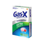 Gas-X Simethicone 125mg /Antigas Extra Strength 18 Chewable Tablets - الصورة 2