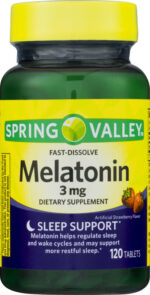 SPRING VALLEY Melatonin 3 mg 120 Tablets