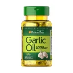 Puritan’s Pride Garlic Oil 1000 mg 100 Rapid Release Softgels كبسولات زيت الثوم لتقوية المناعة