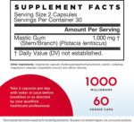 Jarrow Formulas Mastic Gum 1000 mg 60 Capsulas كبسولات المستكة تدعم صحة المعدة والإثنى عشر والفم