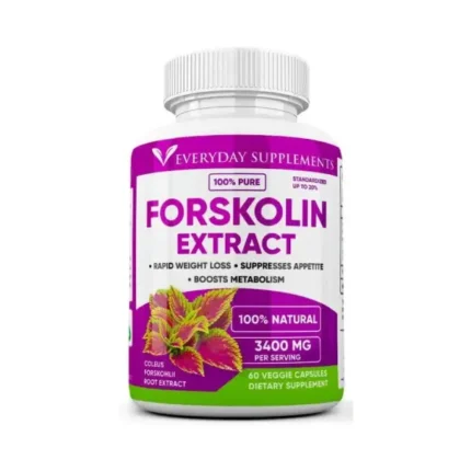 Forskolin Extract 60 Capsules مستخلص فورسكولين لإنقاص الوزن