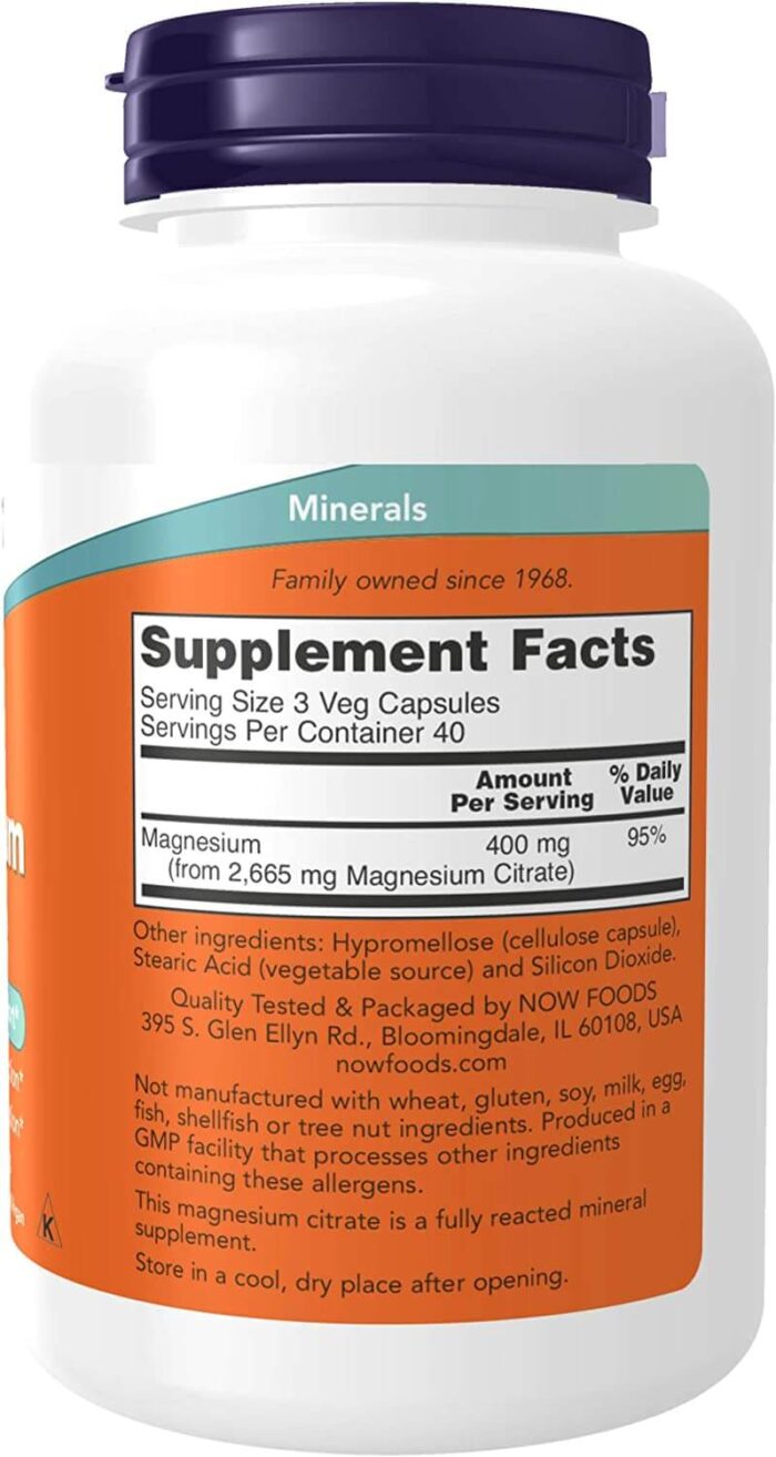 Now Magnesium Citrate