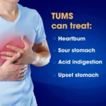 Tums Assorted Fruit Assortis Antacidِِِِ Extra 750 mg 100 ct أقراص فواكه متنوعة قابلة للمضغ مضادة للحموضة - الصورة 5