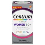 Centrum Silver Women 50+ 100 Tablets وفوائده الصحية