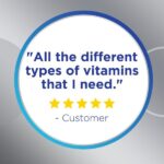 Centrum Silver Men 50+ 275 Tablets فيتامين سنترم لدعم صحة القلب والدماغ والعينين