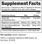 ON Optimum Nutrition ZMA 90 Capsules لتحسين الآداء الرياضي