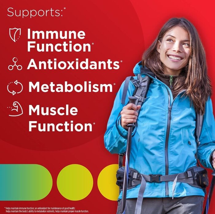 Centrum Forte Essentials Adults 100 Tablets مكمل غذائي للبالغين متعدد الفيتامينات