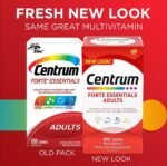 Centrum Forte Essentials Adults 100 Tablets مكمل غذائي للبالغين متعدد الفيتامينات
