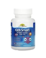 Bioglan Kids Smart Omega 3 Fish Oil, 30 Chewable Burstlets مكمل زيت السمك الذكي للأطفال
