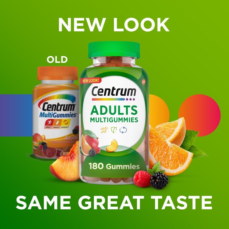 Centrum Adult Multigummies 110 gummies متعدد الفيتامينات للبالغين