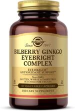 Solgar Bilberry Ginkgo