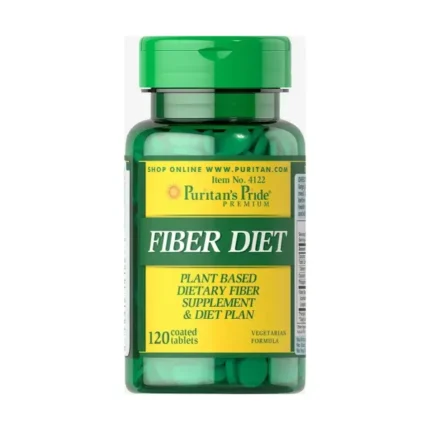 Puritan's Pride Fiber Diet 120 Tablets أقراص فايبر دايت للتخسيس