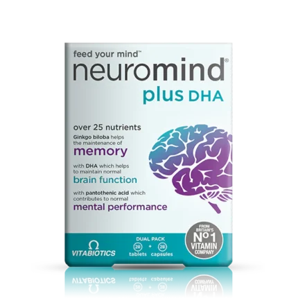 Vitabiotics Neuromind Plus DHA 28 Tablets & 28 Capsules