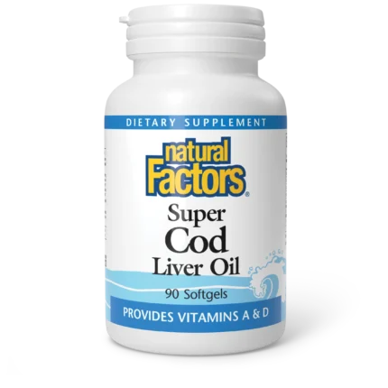 natural factors Super Cod Liver Oil softg