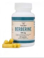 Berberine 500MG 60 Capsules لدعم وظيفة القلب والأوعية الدموية