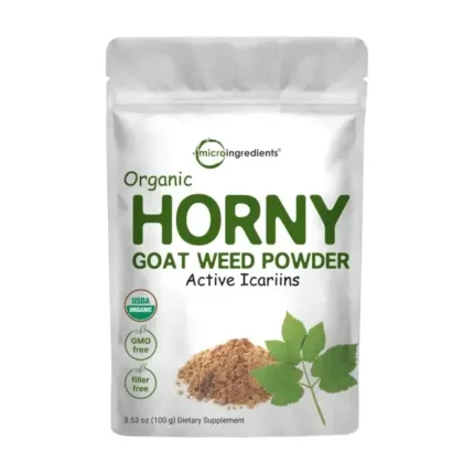 MICRO HORNY GOAT WEED مكمل عشبة العنزة لعلاج الضعف الجنسي