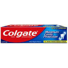 Colgate 50 ml Flouride Regular Toothpaste كولجيت كالسيوم 50 مل احمر Colgate 50 ml Flouride Regular Toothpaste كولجيت كالسيوم 50 مل احمر