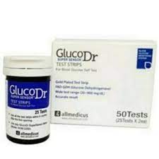 Gluco Dr Auto Test Strips 50 Strip شرائط جلوكو دكتور للقياس الذاتي للسكر - 2