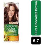 Garnier Color Naturals Hair Color Pure Chocolate Brown 6.7 غارنيه صبغه بنى شيكولاته نقى6.7