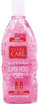 Vital Care Dody And Texture Super Hold Gel