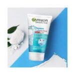 Garnier Pure Active 3in1 Face Wash Scrub for Oily Skin 150ml غارنيه بيور اكتيف 3×1 غسول 150 مل