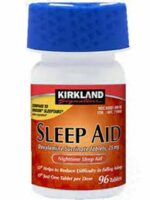 KIRKLAND SLEEP AID 25MG 96 مساعد النوم الليلي للقضاء على الأرق - Image 3