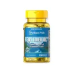 PURITANS PRIDE COD LIVER OIL 100 Softgel Capsules