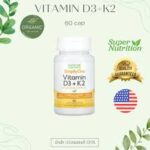 Super Nutrition Vitamin D3-K2-60 caps