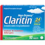 Claritin Allergy Tablets 24 Hour 10mg 10 Count