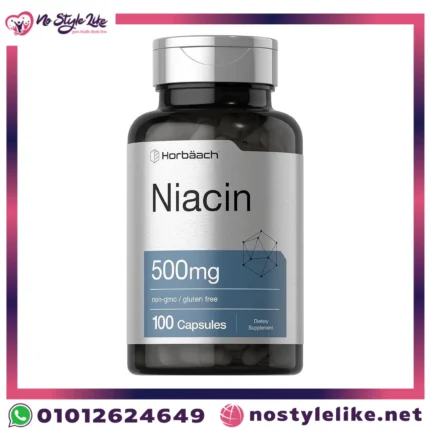 ما هو النياسين Horbaach Niacin 500mg ؟