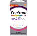 Centrum Silver Multivitamins for Women Over 50, 65 Tablets مكمل غذائي للنساء