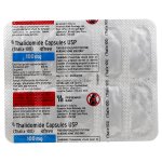 THALIDOMIDE 100 MG 30 CAPSULES USP (Thalix-100) لعلاج السرطان