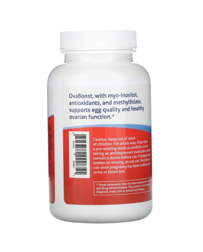 Fairhaven Health OvaBoost 120 Capsules مكمل غذائي لتعزيز الخصوبة للنساء
