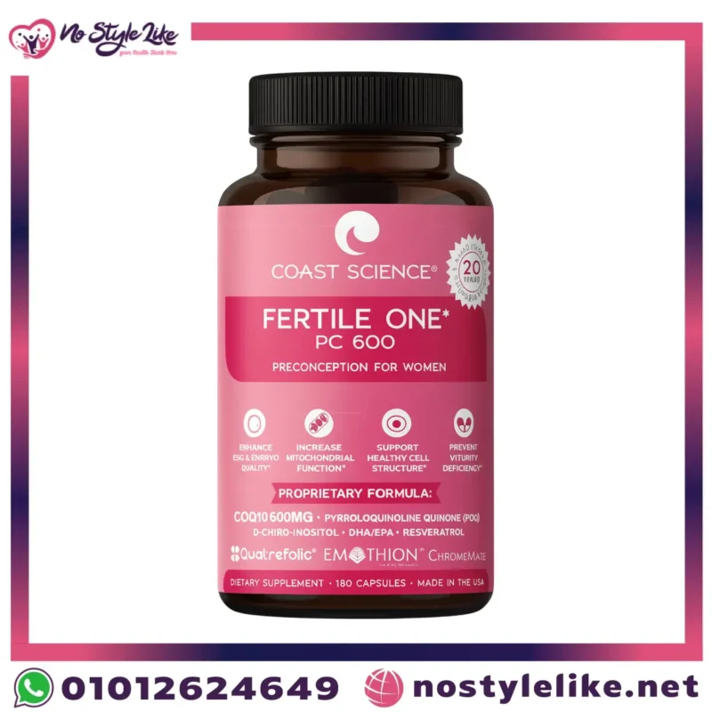 صورة عبوة Fertile One PC 600 لدعم الخصوبة قبل الحمل