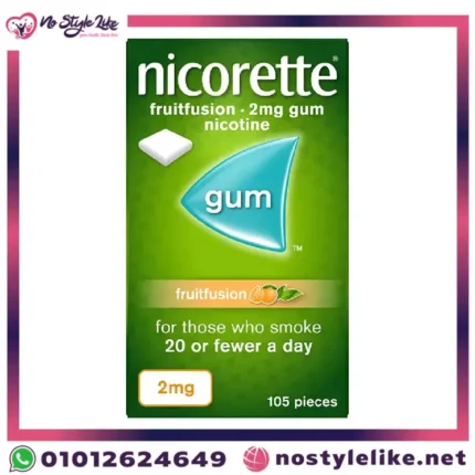 Nicorette 2mg علكة - علكة النيكوتين للإقلاع عن التدخين وتقليل أعراض الانسحاب