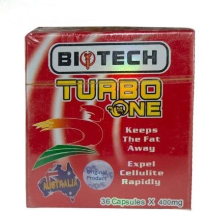 Biotech TURBO ONE 400 mg 36 Capsules تيربو وان بايوتك للتخسيس