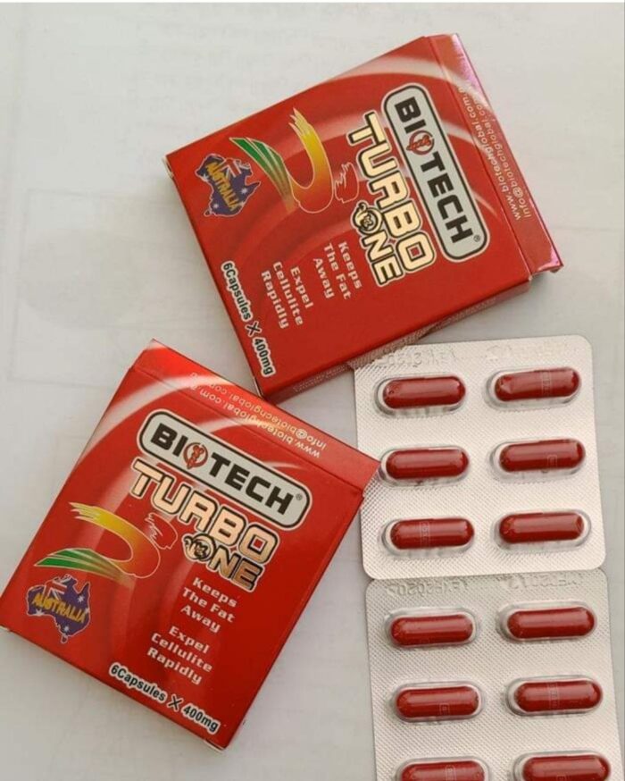 Biotech TURBO ONE 400 mg 36 Capsules تيربو وان بايوتك للتخسيس
