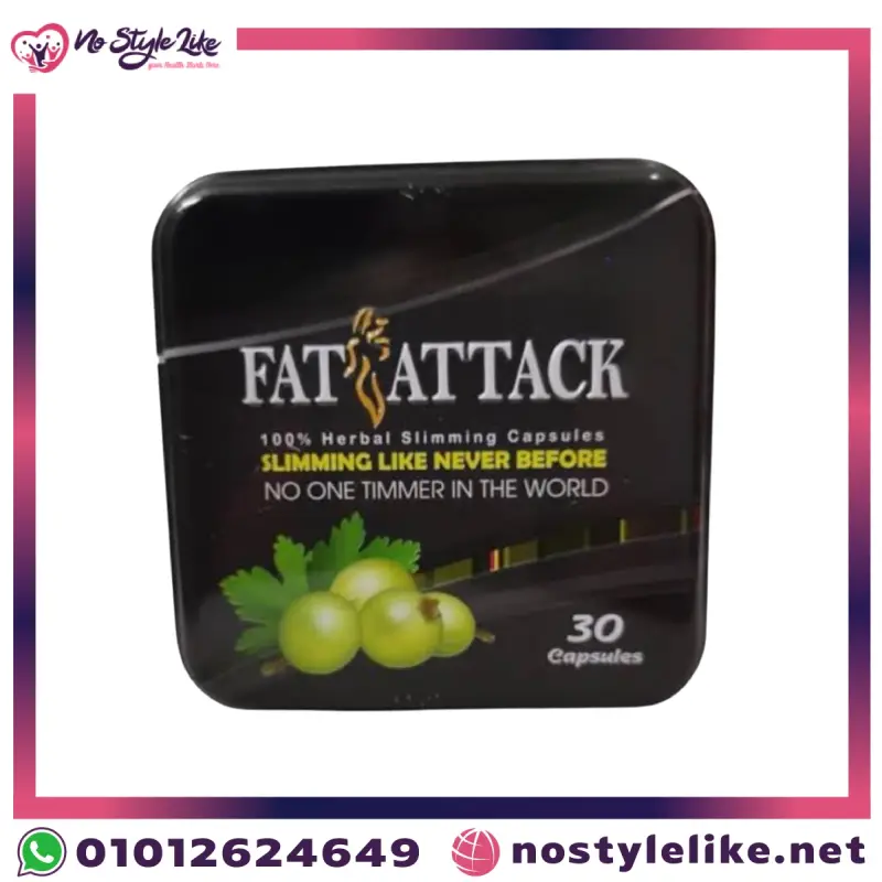 Fat Attack slimming capsules for natural weight loss – 30 caps
