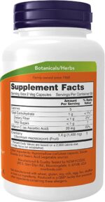 NOW® Cranberry Caps Nutritional Support for Healthy Urinary Tract With Added Vitamin C 100 Veg Capsules كبسولات التوت البري لتعزيز الصحة المناعية