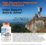 ⁦Doctor's Best Magnesium Glycinate 100 mg 120 Tablets لإسترخاء العضلات والنوم الصحي⁩ - الصورة ⁦6⁩