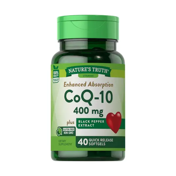NATURE'S TRUTH Co Q-10 400 mg 40 SOFTGELS لدعم صحة القلب NATURE'S TRUTH Co Q-10 400 mg 40 SOFTGELS لدعم صحة القلب