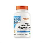 Doctor's Best Magnesium Glycinate 100 mg 120 Tablets لإسترخاء العضلات والنوم الصحي
