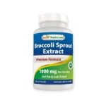 Best Naturals Broccoli Sprout Extract 1000 mg 120 Capsules مستخلص براعم البروكلي لدعم صحة الجسم
