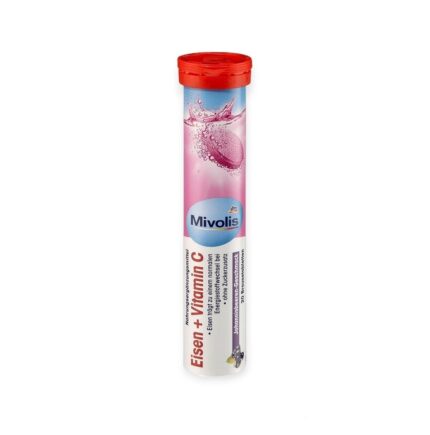Eisen + Vitamine C - mivolis (dm) - 20 pcs فيتامين سي الفوار