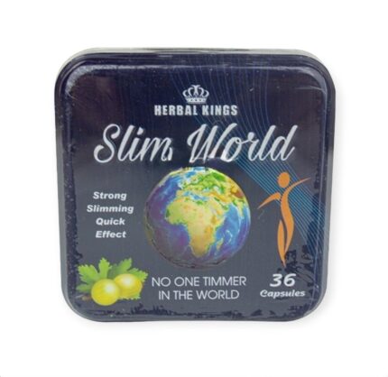 Slim World Herbal Kings 36 Capsules سليم ورلد للتخسيس