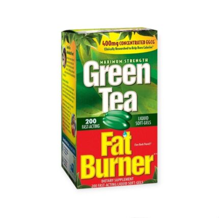 Green Tea Fat Burner 200 Liquid Soft-Gel لحرق الدهون والقضاء على السمنة