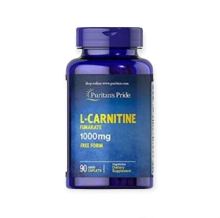 Puritan’s Pride L-Carnitine 1000 mg 90 Capsules كبسولات الكارنتين لحرق الدهون