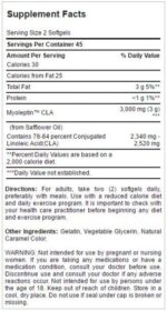 Puritan’s Pride MYO-LEPTIN CLA 1500 mg 90 Softgels كبسولات ميوليبتين للتخسيس السريع وحرق الدهون